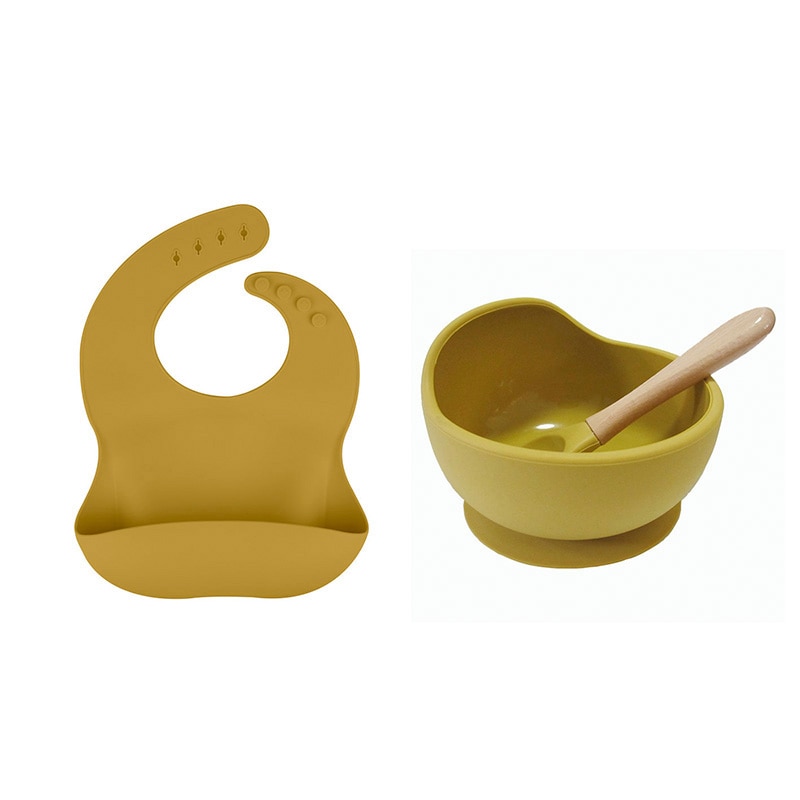 Baby Feeding Set Silicone Set (3pcs)